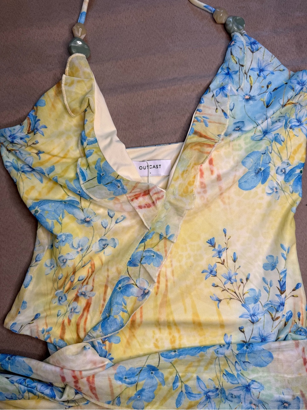 Outcast TALIYAH MINI DRESS LUCIA Size Large - Picture 10 of 11